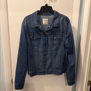 Old Navy Women's Classic Blue Jean Jacket